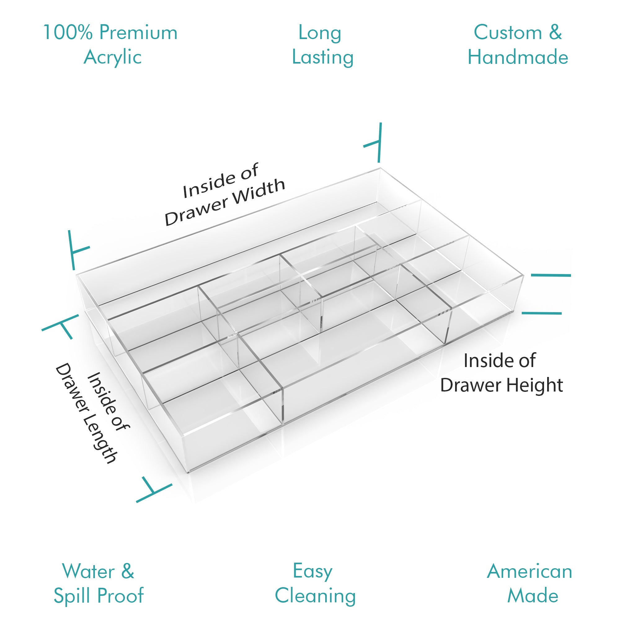 Rome Drawer Organizer